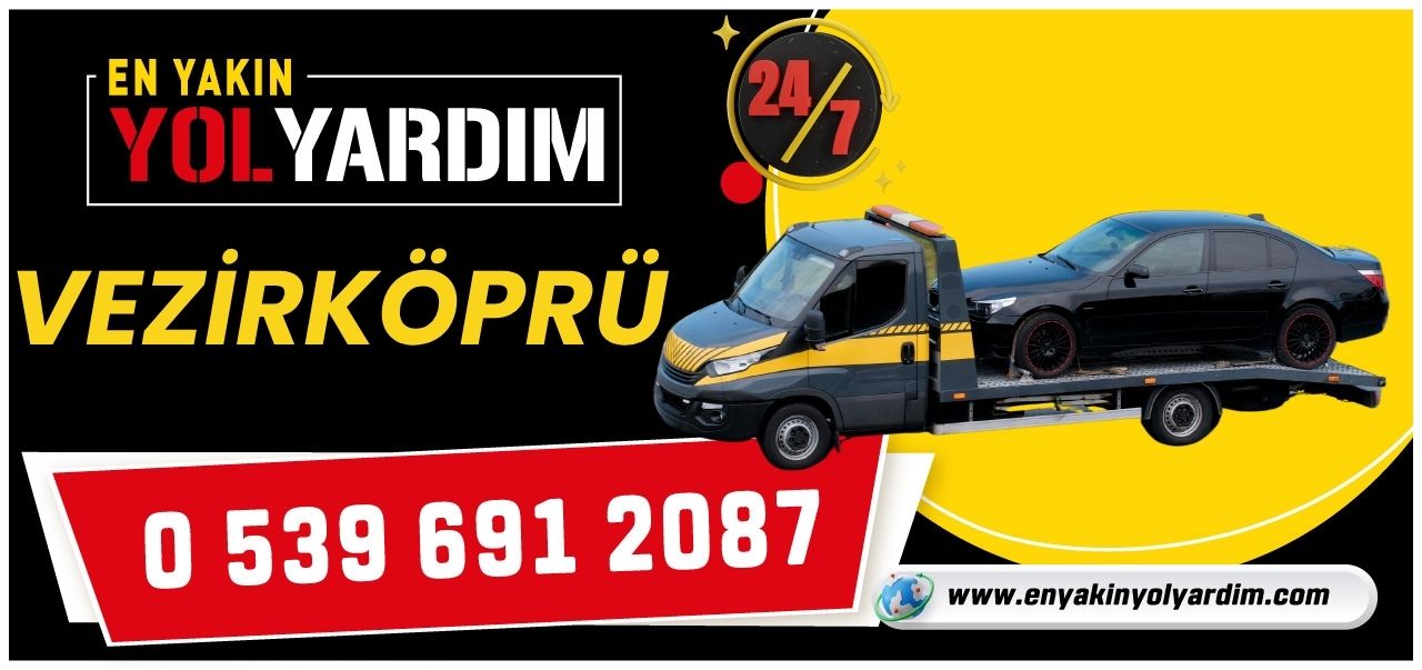 Samsun Vezirköprü En Yakın Yol Yardım